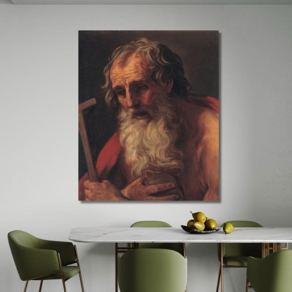 San Girolamo Guido Reni grn29 quadro stampato su tela