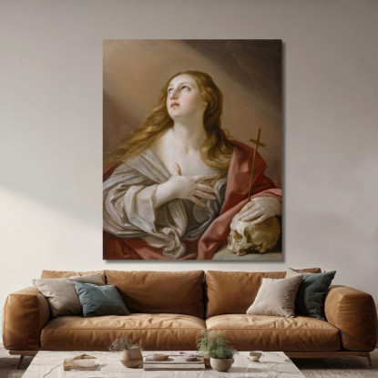 La Maddalena Penitente Guido Reni grn46 quadro stampato su tela