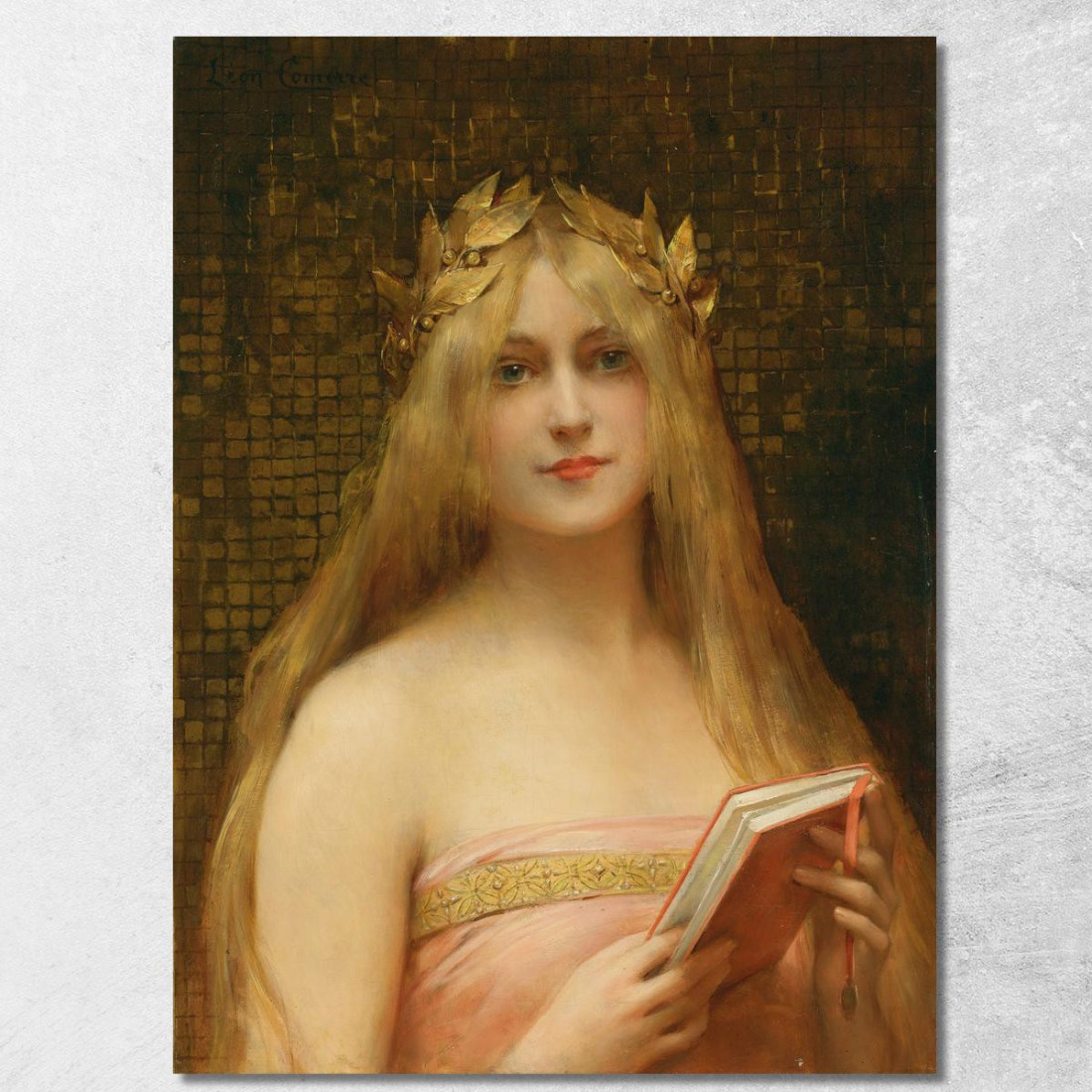 Una Bellezza Classica Léon François Comerre lfc1 quadro stampato su tela Una Bellezza Classica Léon François Comerre lfc1 quadro stampato su tela