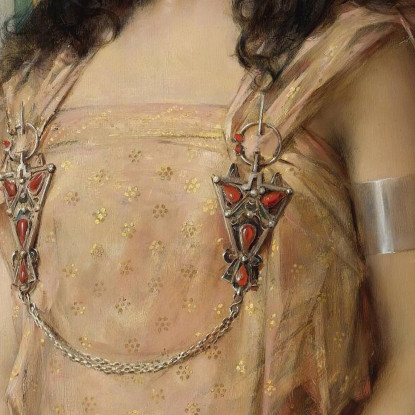 Una Bellezza Orientale Léon François Comerre lfc2 quadro stampato su tela