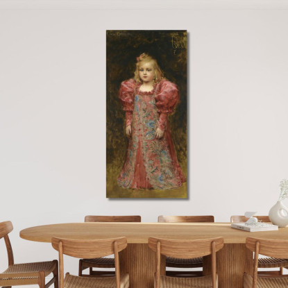 Ragazza In Costume Léon François Comerre lfc8 quadro stampato su tela