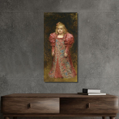 Ragazza In Costume Léon François Comerre lfc8 quadro stampato su tela