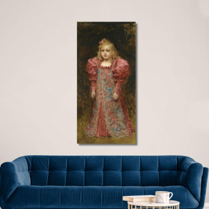 Ragazza In Costume Léon François Comerre lfc8 quadro stampato su tela