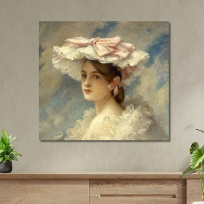 La Charlotte Di Alphonsine Léon François Comerre lfc11 quadro stampato su tela
