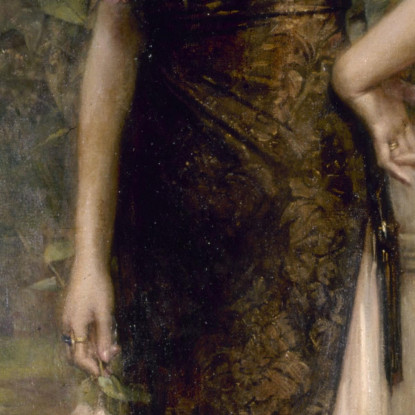 Ritratto Di Madame Jean Maillard-Norbert Léon François Comerre lfc24 quadro stampato su tela