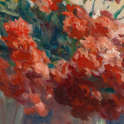 Bouquet Di Fiori In Un Vaso Maximilien Luce mlc12 quadro stampato su tela