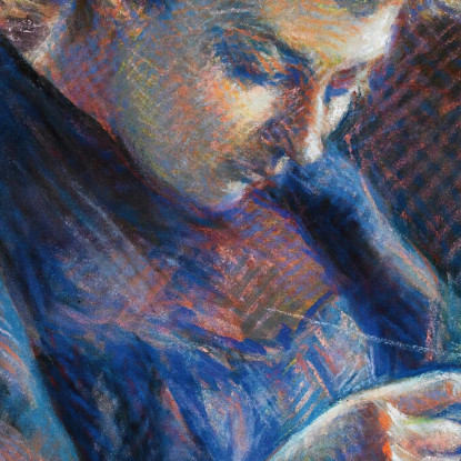 Ritratto Di Madame Berthier Maximilien Luce mlc93 quadro stampato su tela