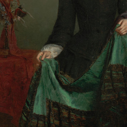 Kate Nickleby Da Madame Mantalini William Powell Frith wpf10 quadro stampato su tela