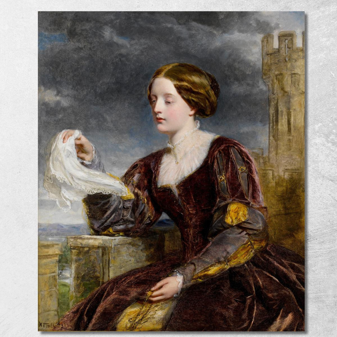 Il Segnale William Powell Frith wpf24 quadro stampato su tela Il Segnale William Powell Frith wpf24 quadro stampato su tela
