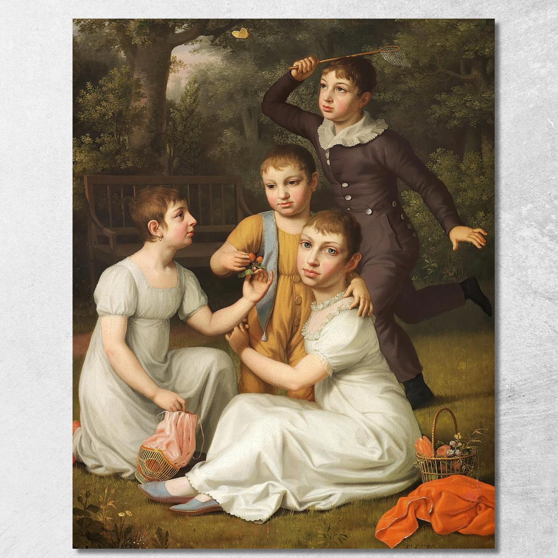 Ritratto Del Ciambellano Christoffer Wilhelm Eckersberg cwe51 quadro stampato su tela Ritratto Del Ciambellano Christoffer Wilhelm Eckersberg cwe51 quadro stampato su tela