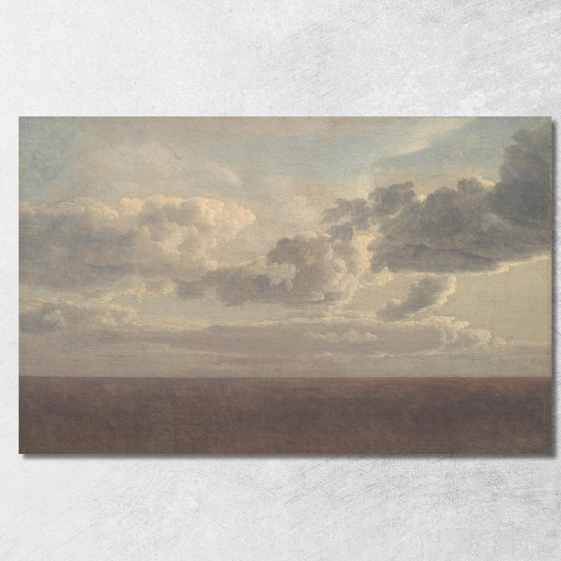 Studio Di Nuvole Sul Mare Christoffer Wilhelm Eckersberg cwe65 quadro stampato su tela Studio Di Nuvole Sul Mare Christoffer Wilhelm Eckersberg cwe65 quadro stampato su tela