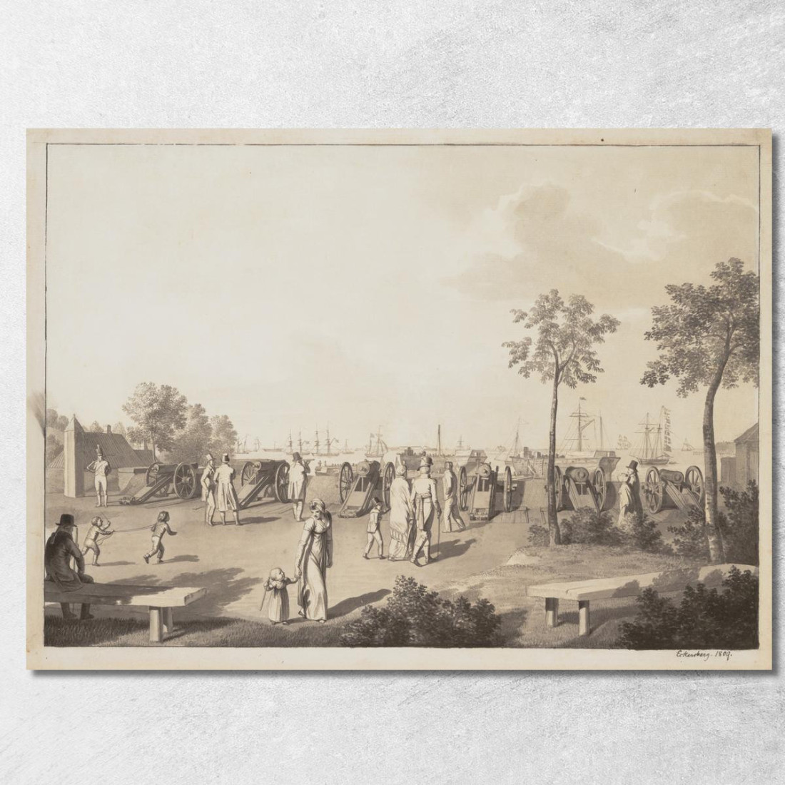 Il Porto Di Copenaghen Christoffer Wilhelm Eckersberg cwe76 quadro stampato su tela Il Porto Di Copenaghen Christoffer Wilhelm Eckersberg cwe76 quadro stampato su tela