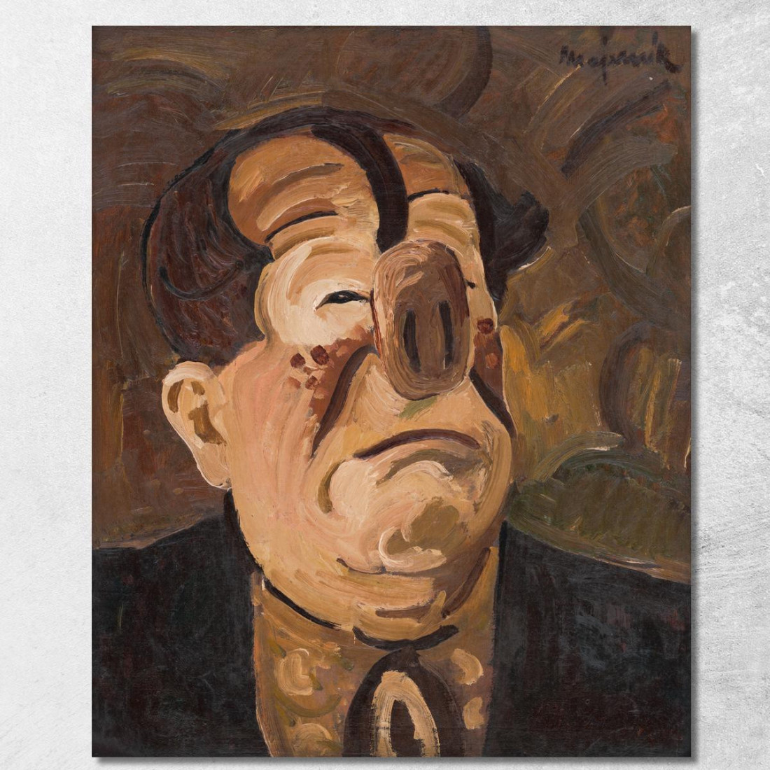 Clown Che Piange Cyprián Majerník cmj19 quadro stampato su tela Clown Che Piange Cyprián Majerník cmj19 quadro stampato su tela