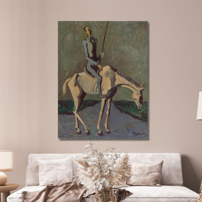Don Chisciotte Cyprián Majerník cmj22 quadro stampato su tela