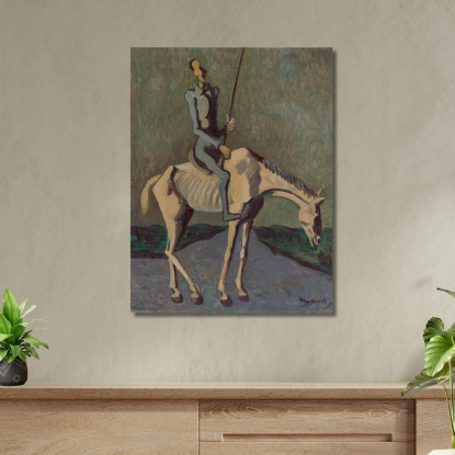 Don Chisciotte Cyprián Majerník cmj22 quadro stampato su tela