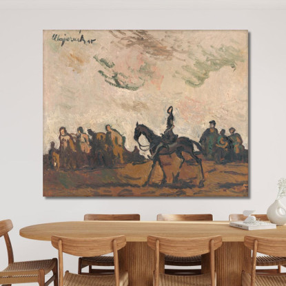 Rifugiati 4 Cyprián Majerník cmj60 quadro stampato su tela