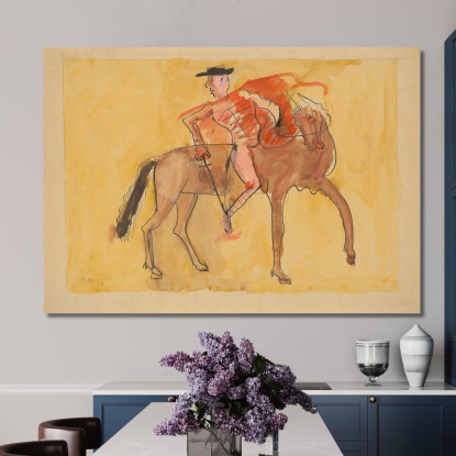 Torero Spagnolo Cyprián Majerník cmj73 quadro stampato su tela