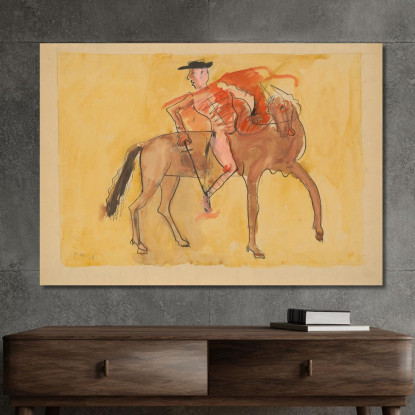 Torero Spagnolo Cyprián Majerník cmj73 quadro stampato su tela
