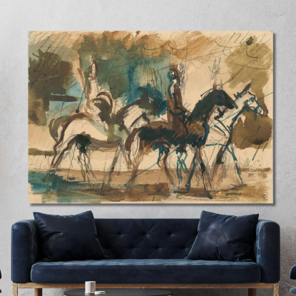 Studio Per Cavalieri Cyprián Majerník cmj77 quadro stampato su tela