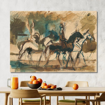 Studio Per Cavalieri Cyprián Majerník cmj77 quadro stampato su tela