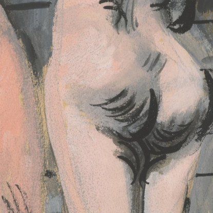 Due Nudi Femminili Cyprián Majerník cmj85 quadro stampato su tela
