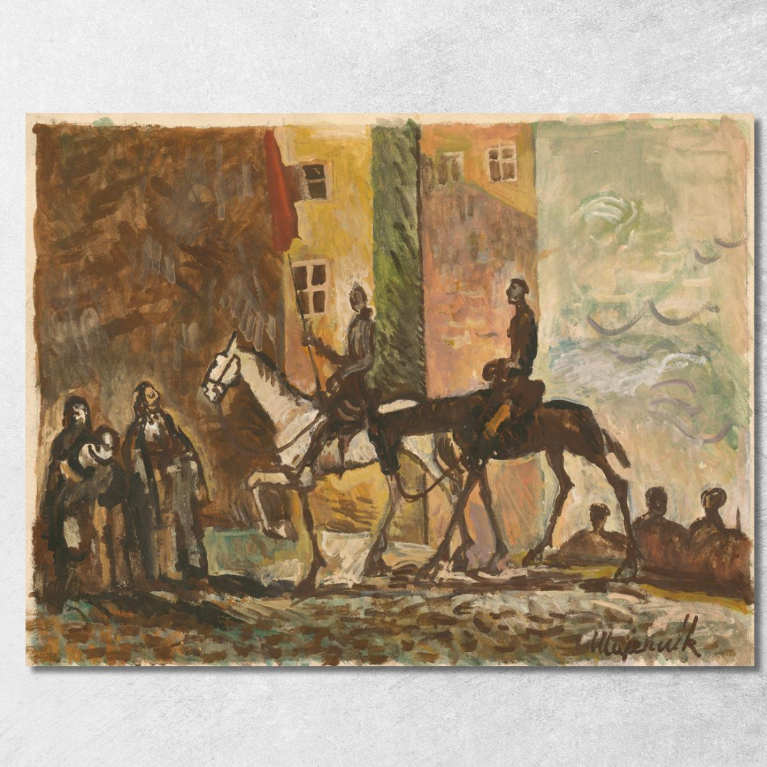 Ritorno Vittorioso Cyprián Majerník cmj91 quadro stampato su tela Ritorno Vittorioso Cyprián Majerník cmj91 quadro stampato su tela
