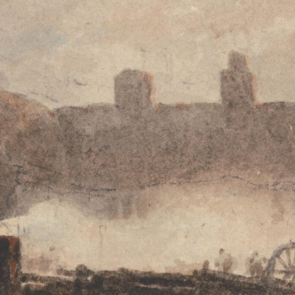 Costruzione Di Barche Nel Cantiere Navale A Birmingham David Cox dcx6 quadro stampato su tela