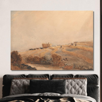 Fienagione David Cox dcx23 quadro stampato su tela