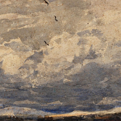 Su Carrington Moss David Cox dcx33 quadro stampato su tela