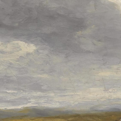 Viaggiatori In Un Paesaggio David Cox dcx52 quadro stampato su tela
