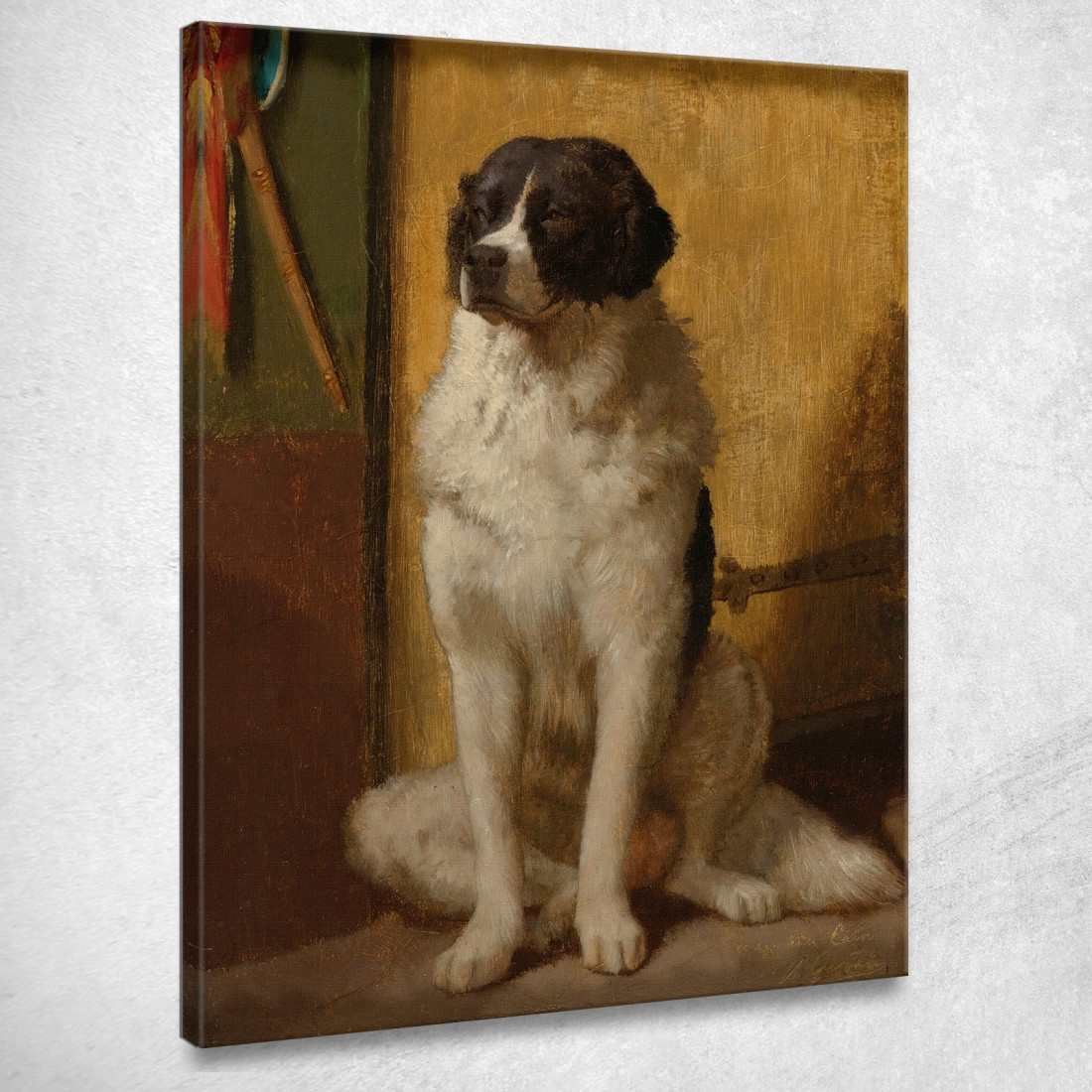 L'Attesa Jean-Léon Gérôme jlg83 quadro stampato su tela L'Attesa Jean-Léon Gérôme jlg83 quadro stampato su tela