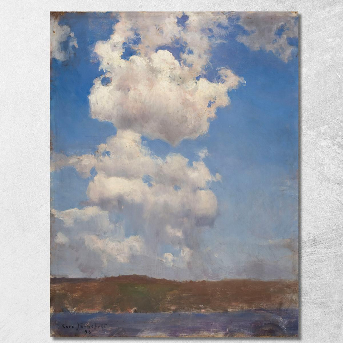 Estudio De Nubes Eero Järnefelt ejr3 cuadro en lienzo Estudio De Nubes Eero Järnefelt ejr3 cuadro en lienzo