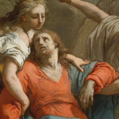 L'Agonia Di Cristo Gaetano Gandolfi ggn11 quadro stampato su tela