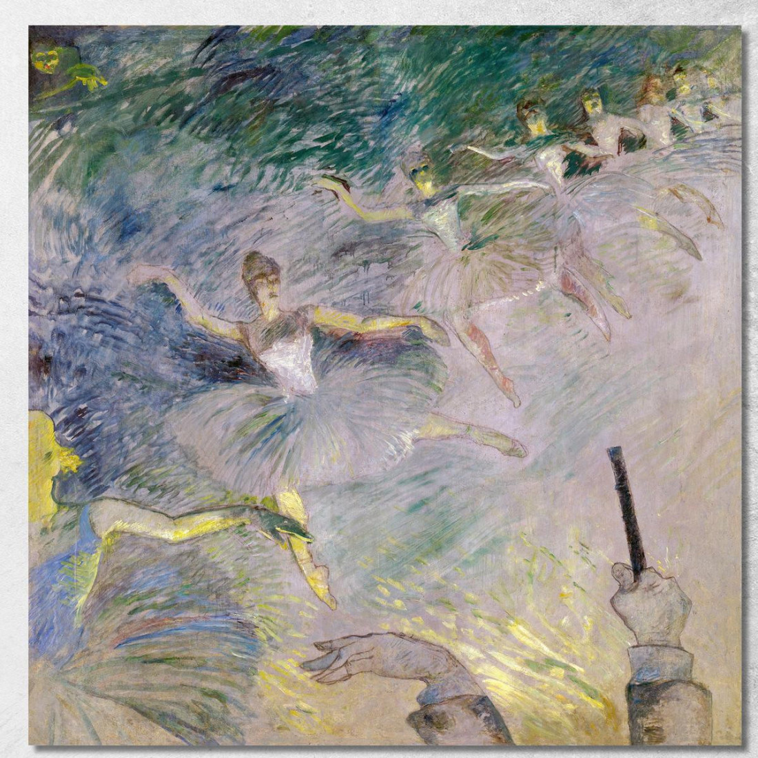 Ballerine Henri de Toulouse-Lautrec htl22 quadro stampato su tela Ballerine Henri de Toulouse-Lautrec htl22 quadro stampato su tela