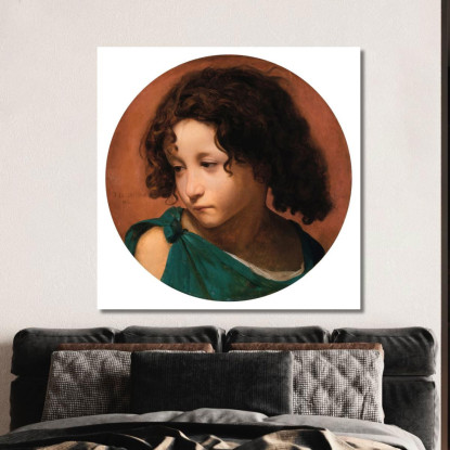 Ritratto Di Un Bambino Jean-Léon Gérôme jlg97 quadro stampato su tela