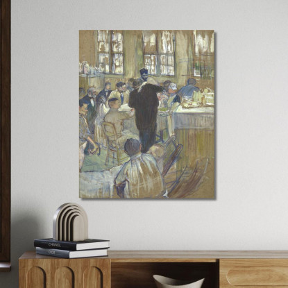 Un'Operazione Del Dottor Péan All'Hôpital International Henri de Toulouse-Lautrec htl110 quadro stampato su tela