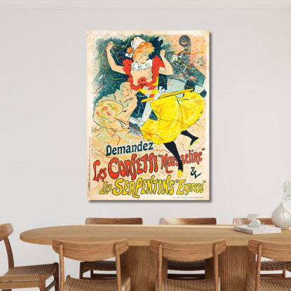 I Coriandoli Henri Georges Meunier hgm9 quadro stampato su tela