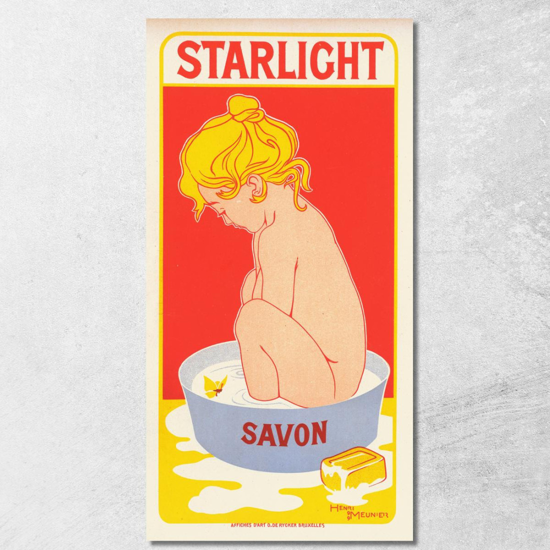 Sapone Starlight Henri Georges Meunier hgm17 quadro stampato su tela Sapone Starlight Henri Georges Meunier hgm17 quadro stampato su tela
