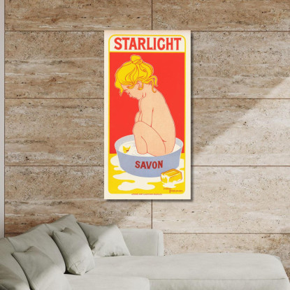 Sapone Starlight Henri Georges Meunier hgm17 quadro stampato su tela