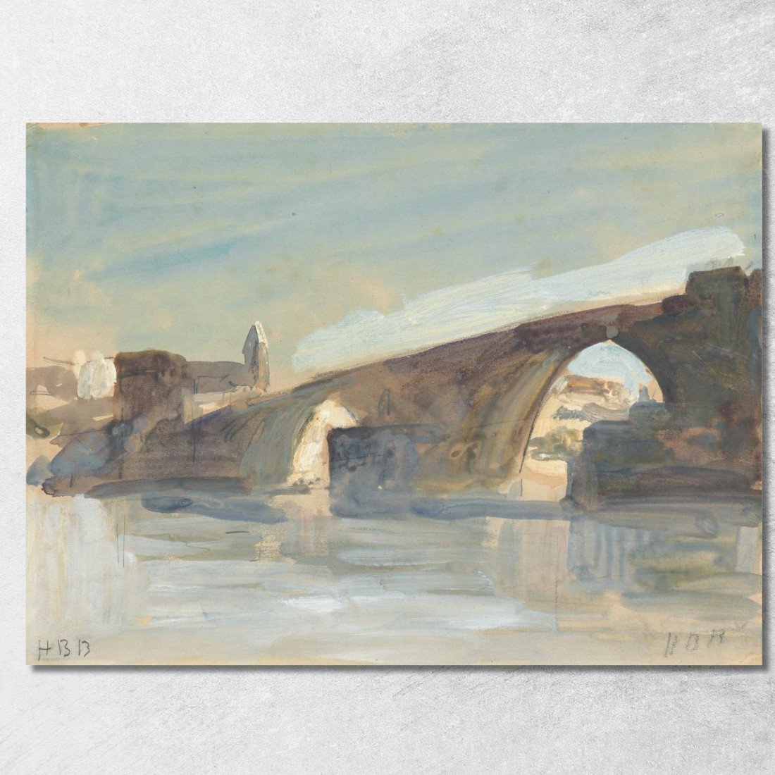 Un Ponte Hercules Brabazon Brabazon hbb1 quadro stampato su tela Un Ponte Hercules Brabazon Brabazon hbb1 quadro stampato su tela