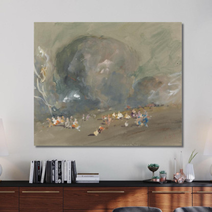 Festa Campestre Hercules Brabazon Brabazon hbb28 quadro stampato su tela
