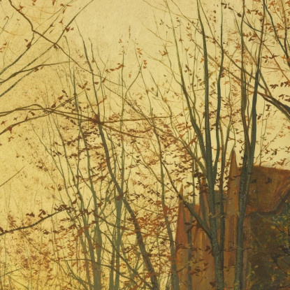 Fine Ottobre John Atkinson Grimshaw jag38 quadro stampato su tela