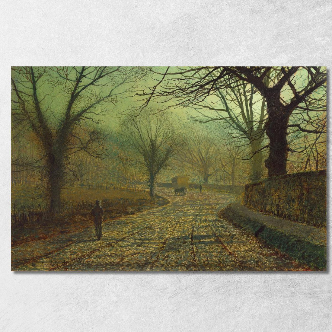 Stapleton Park Vicino A Pontefract John Atkinson Grimshaw jag65 quadro stampato su tela Stapleton Park Vicino A Pontefract John Atkinson Grimshaw jag65 quadro stampato su tela