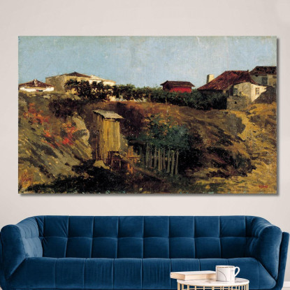 Paesaggio Di Portici Mariano Fortuny Marsal mfm32 quadro stampato su tela