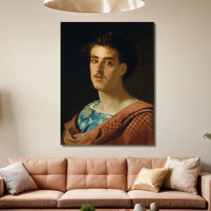 Autoritratto Mariano Fortuny Marsal mfm33 quadro stampato su tela