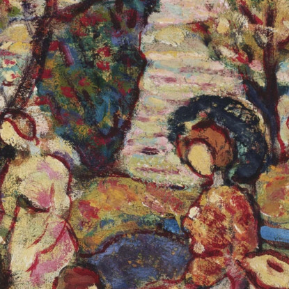 Autunno Maurice Prendergast mpr3 quadro stampato su tela