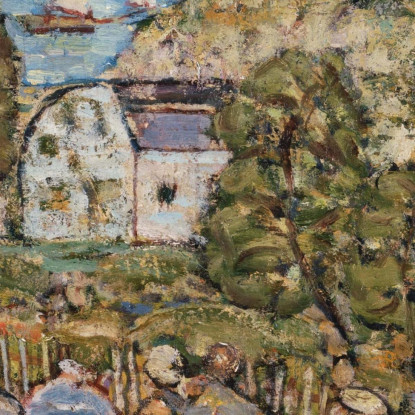 Paesaggio Vicino A Nahant Maurice Prendergast mpr26 quadro stampato su tela