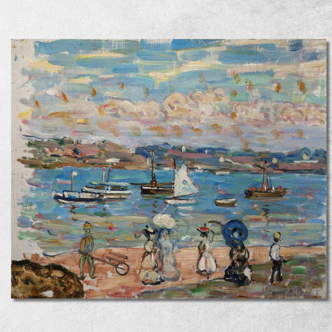 Passeggiata Lungo Il Mare Maurice Prendergast mpr44 quadro stampato su tela Passeggiata Lungo Il Mare Maurice Prendergast mpr44 quadro stampato su tela
