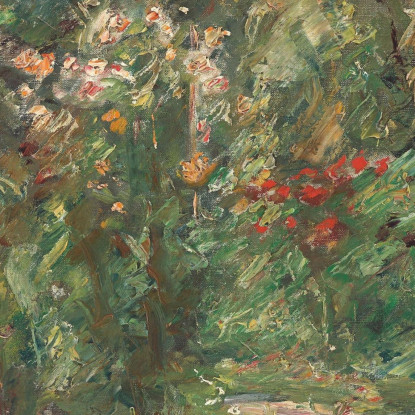 Piante Da Fiore Nel Giardino Utile Verso Nord-Ovest Max Liebermann mlb14 quadro stampato su tela