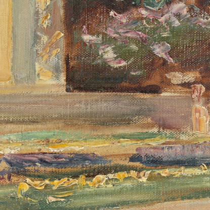 La Terrazza Fiorita Nel Giardino Del Wannsee Verso Nord-Ovest Max Liebermann mlb26 quadro stampato su tela